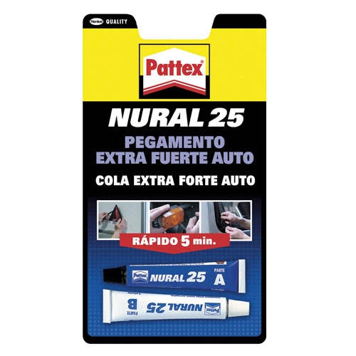 Nural- 25 Transparente (Juego 2 Tubos 22 Cm³.)