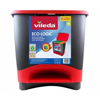 Cubo de Basura Plástico Vileda Ecologic 50 L.