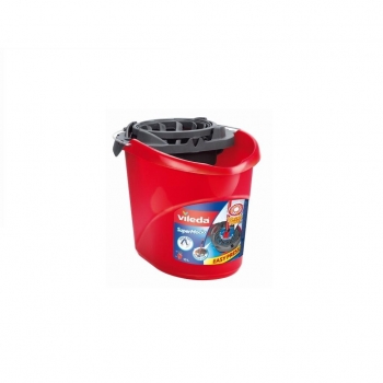 Cubo  de Fregar de Plástico Vileda Super Fácil 10 Litros - Rojo