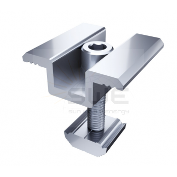 Inter Clamp (Presor Central) 30/35 Mm Para Estructura de Mini Rail Ch