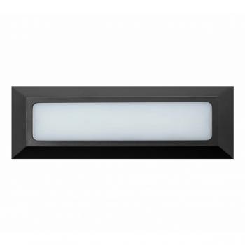 Baliza de Superficie Led Rectangular Wall Blanco 2W Ip65