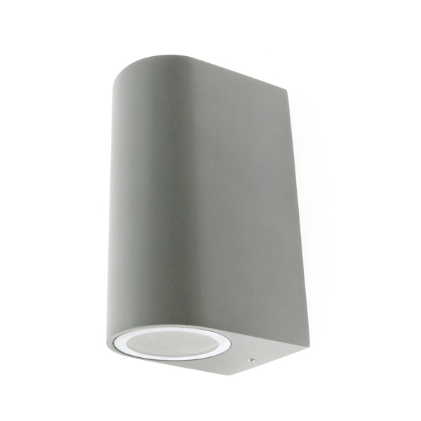 Aplique de Pared Middle Tube Grey 2Xgu10 Ip54