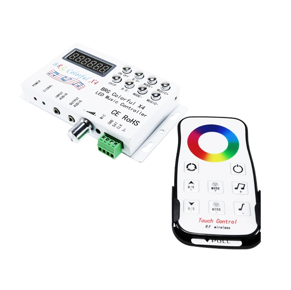 Controlador Musical Colorful Para Tira Led Digital Ritt