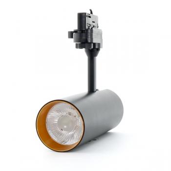 Foco Led Para Carril Black Roma 30W Trifásico