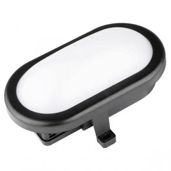 Plafón Led Luxtar Oval Black 10W Ip54