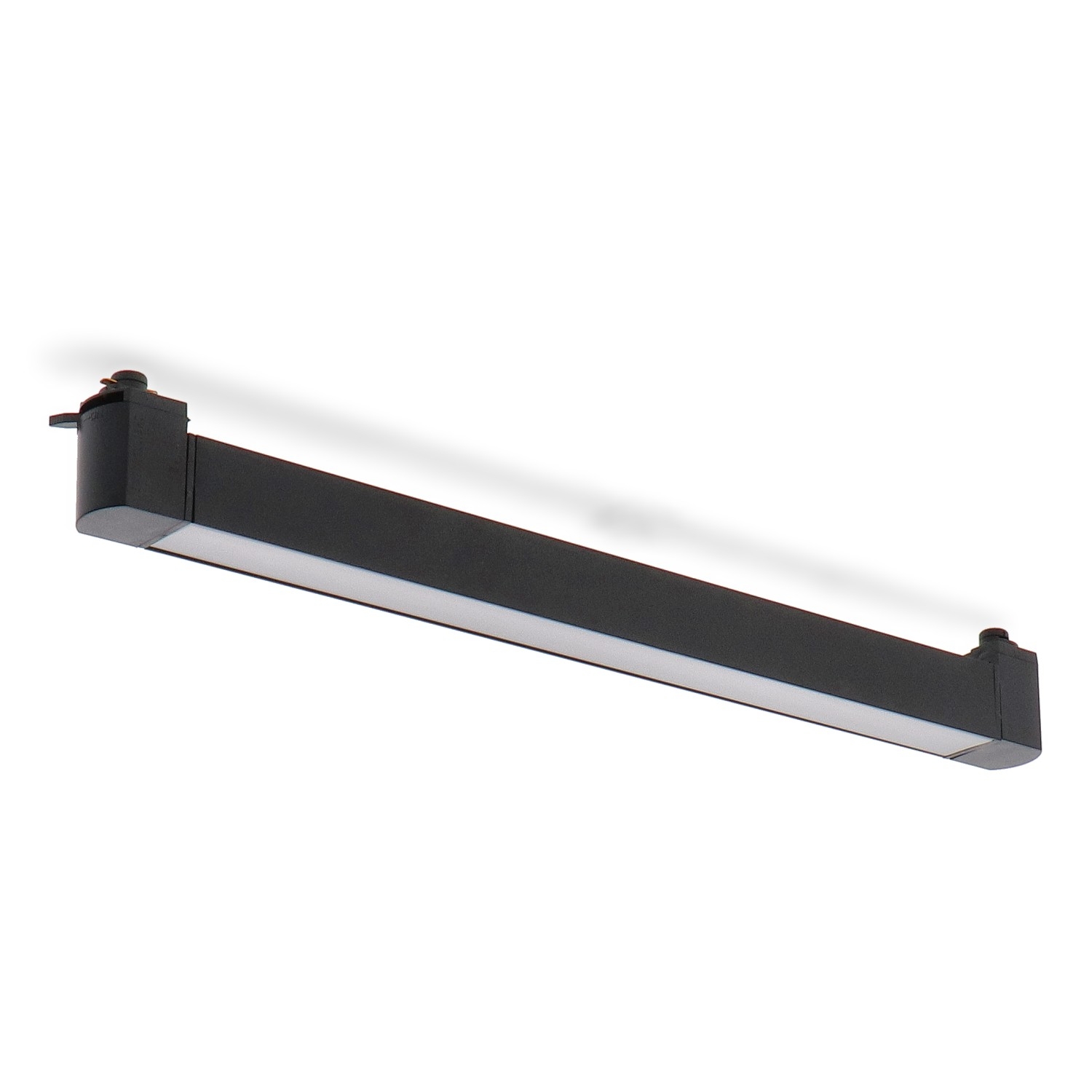 Foco Led Para Carril Lineal Dhin Negro 24W Monofásico - Dsc