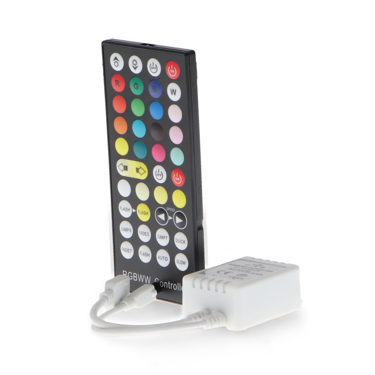 Controlador Mini Para Tira Led 12V/24V Dc Rgb+Cct