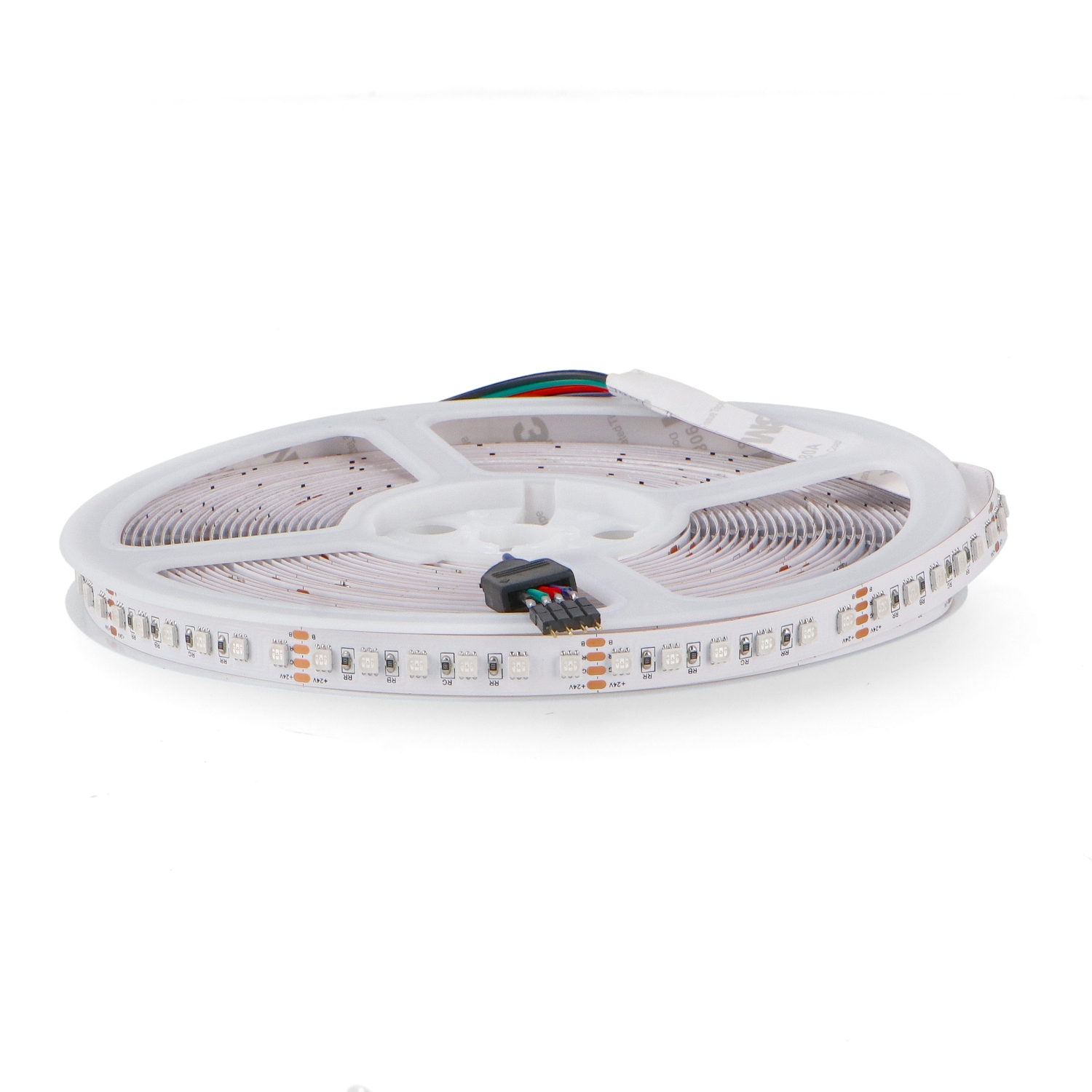 Tira de Led 24V Dc Smd3535 Serie Clasic Ip20 120 Led/m - 10 Metros Rgb