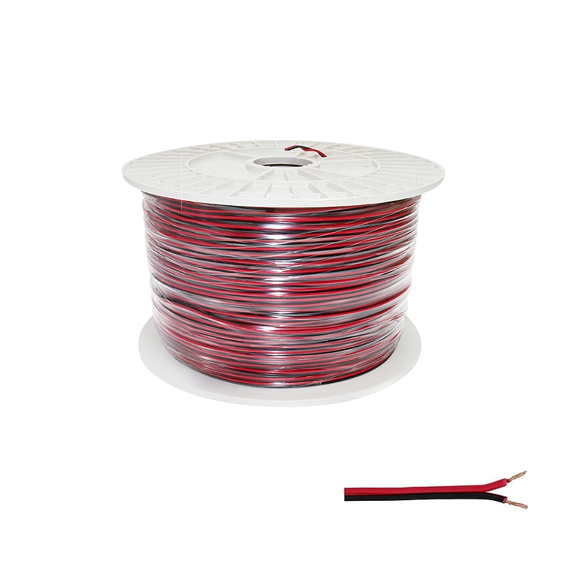 Cable Eléctrico Plano Manguera 2X0.5Mm² Para Tiras Led Monocolor Ml