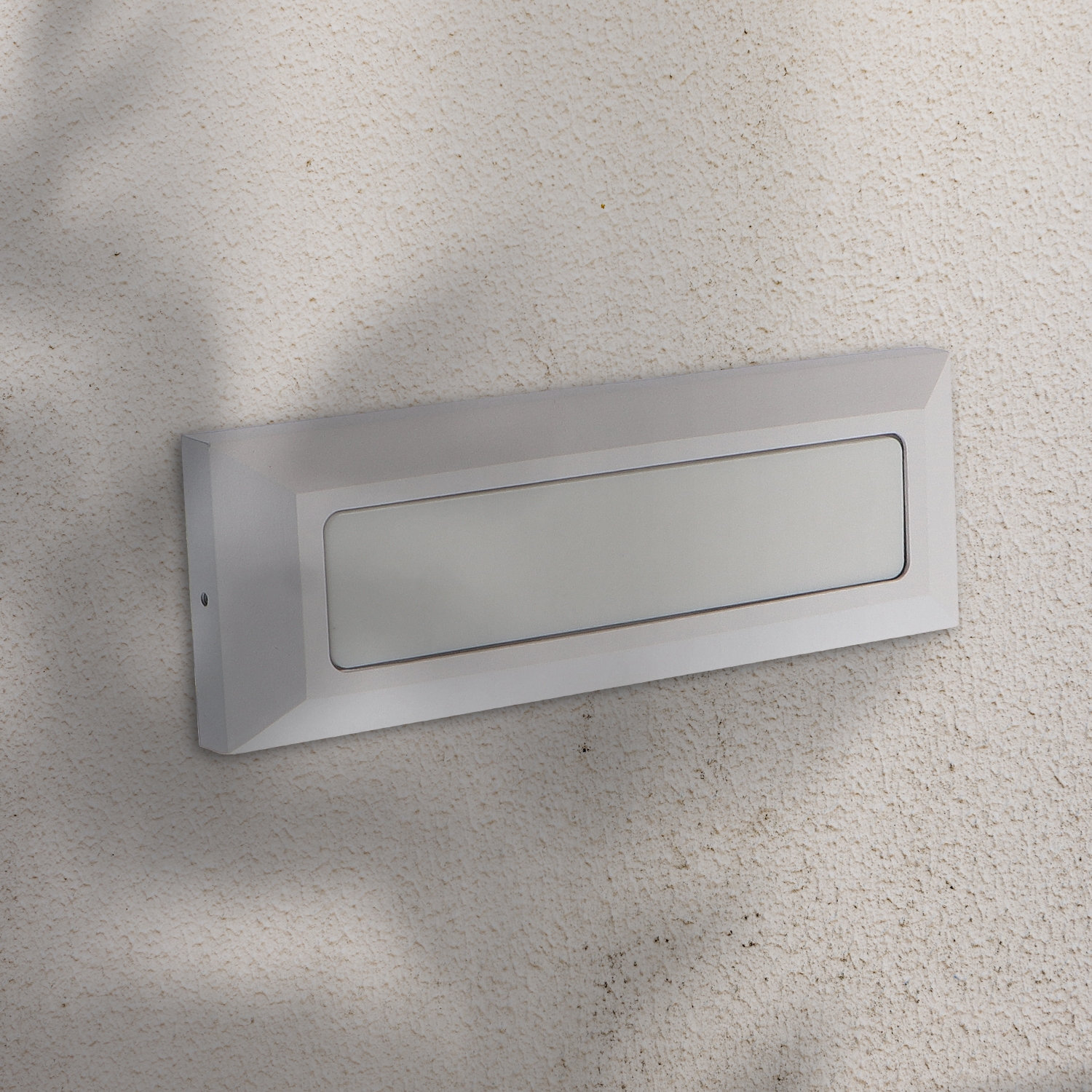 Baliza de Superficie Led Wall Long Rectangular Blanco 5W Ip65