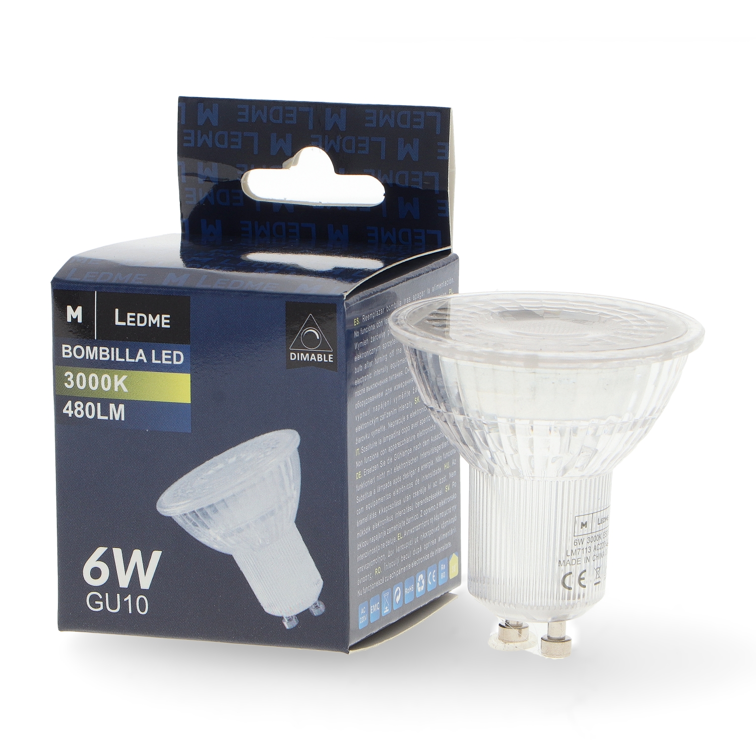 Bombilla Led Gu10 Next Plus 6W Dimmable