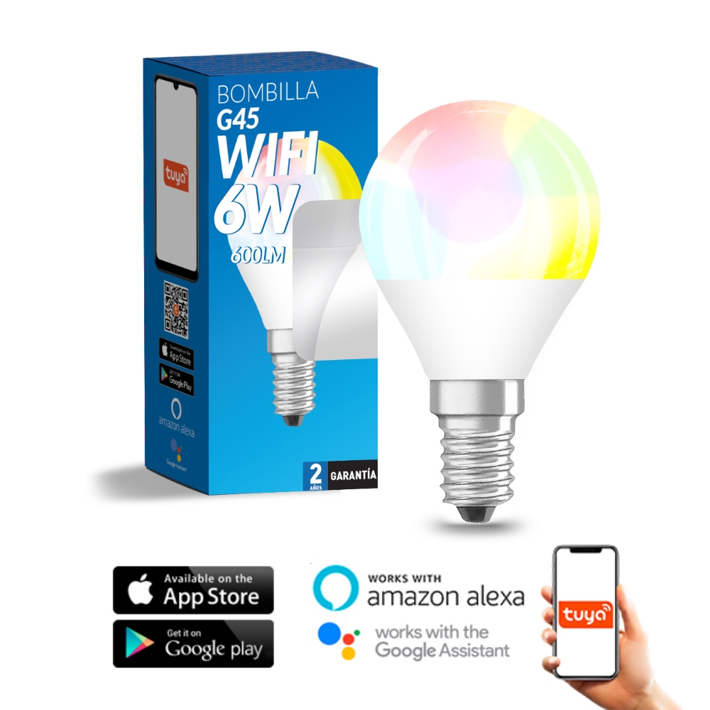 Bombilla Led Smarthome G45 6W