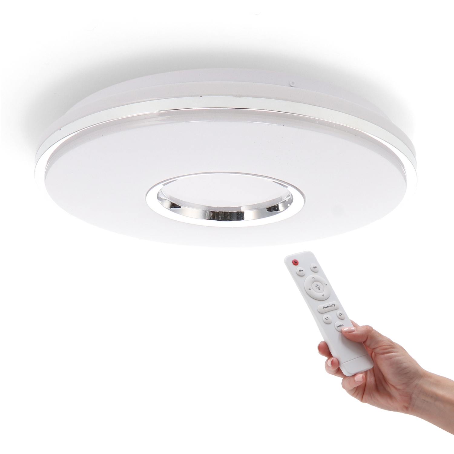 Plafon Led Cct Circular Bari 40W