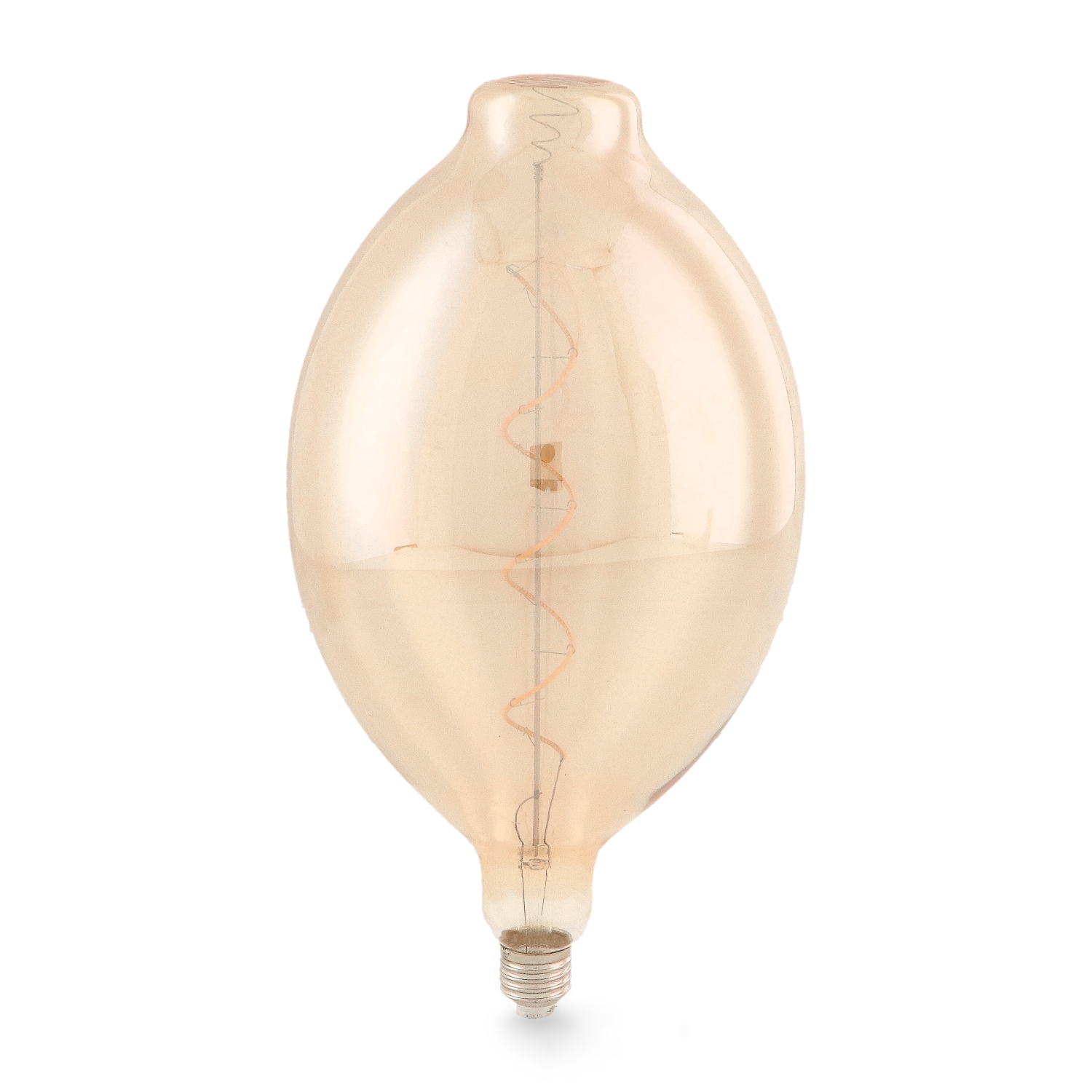 Bombilla Led Filamento Espiral E27 Bt180 4W ámbar