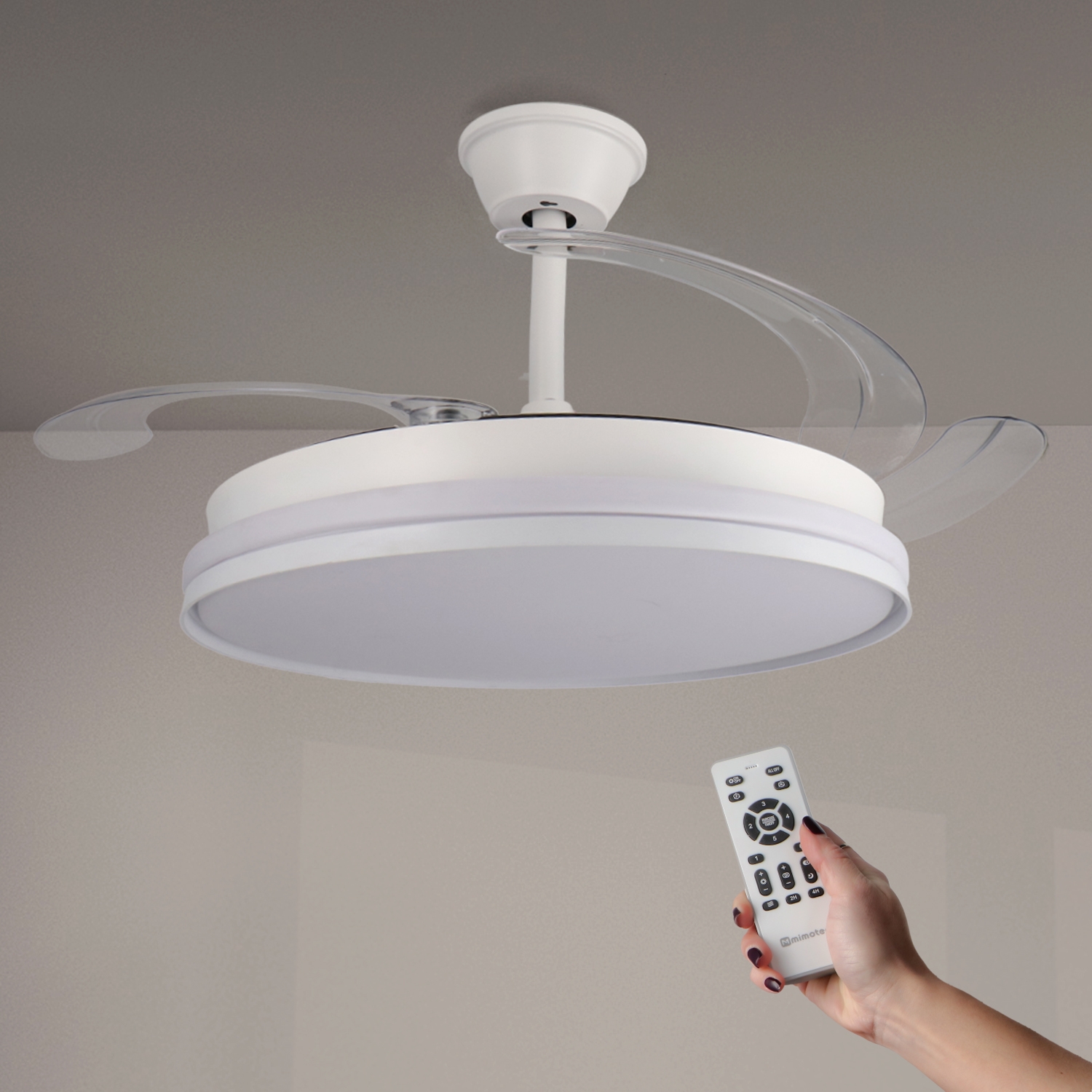 Ventilador de Techo Led White Cami ø107 Cm