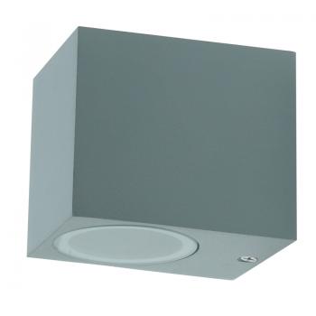 Aplique de Pared Grey Kube Mini Gu10 Ip54