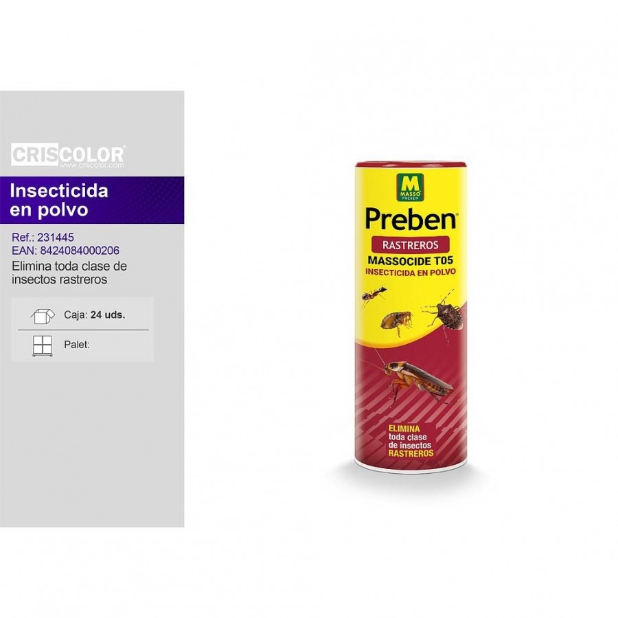 Preben Insecticida Polvo 250G