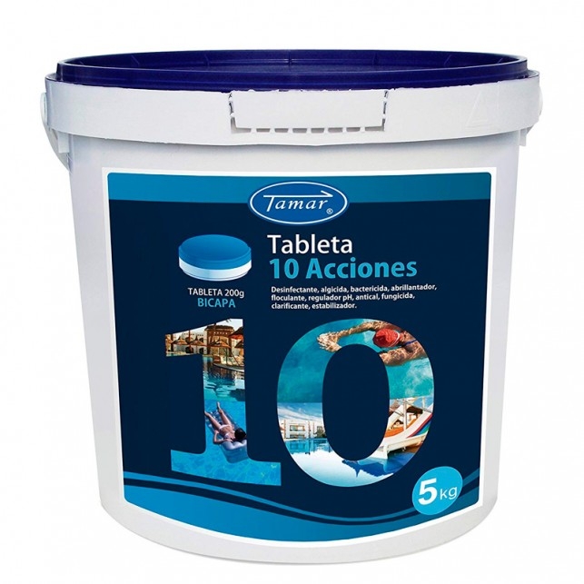 Cloro 10 Acciones Tableta Bicapa 5 Kg