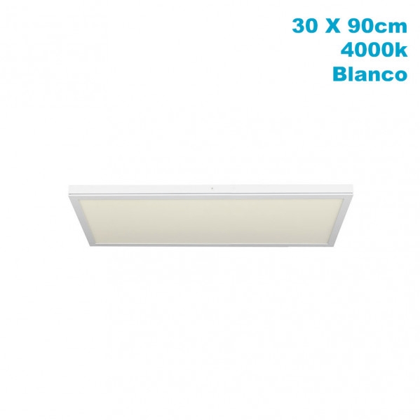 Panel Superf. 72W 4000K Tivoli Blanco 2,5X30X90 Cm 6120 Lm