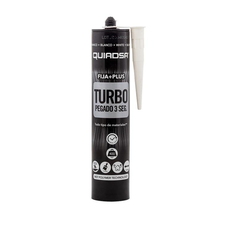 Adhesivo Fija Plus Turbo 290Ml Blanco