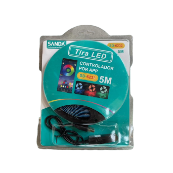 Tira Led Usb Controlador App 5M