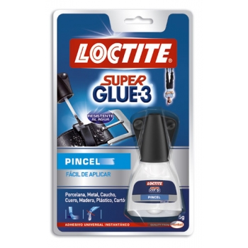 Spg Peg.Loctite Super Glue3 5Gr Slalom Pincel