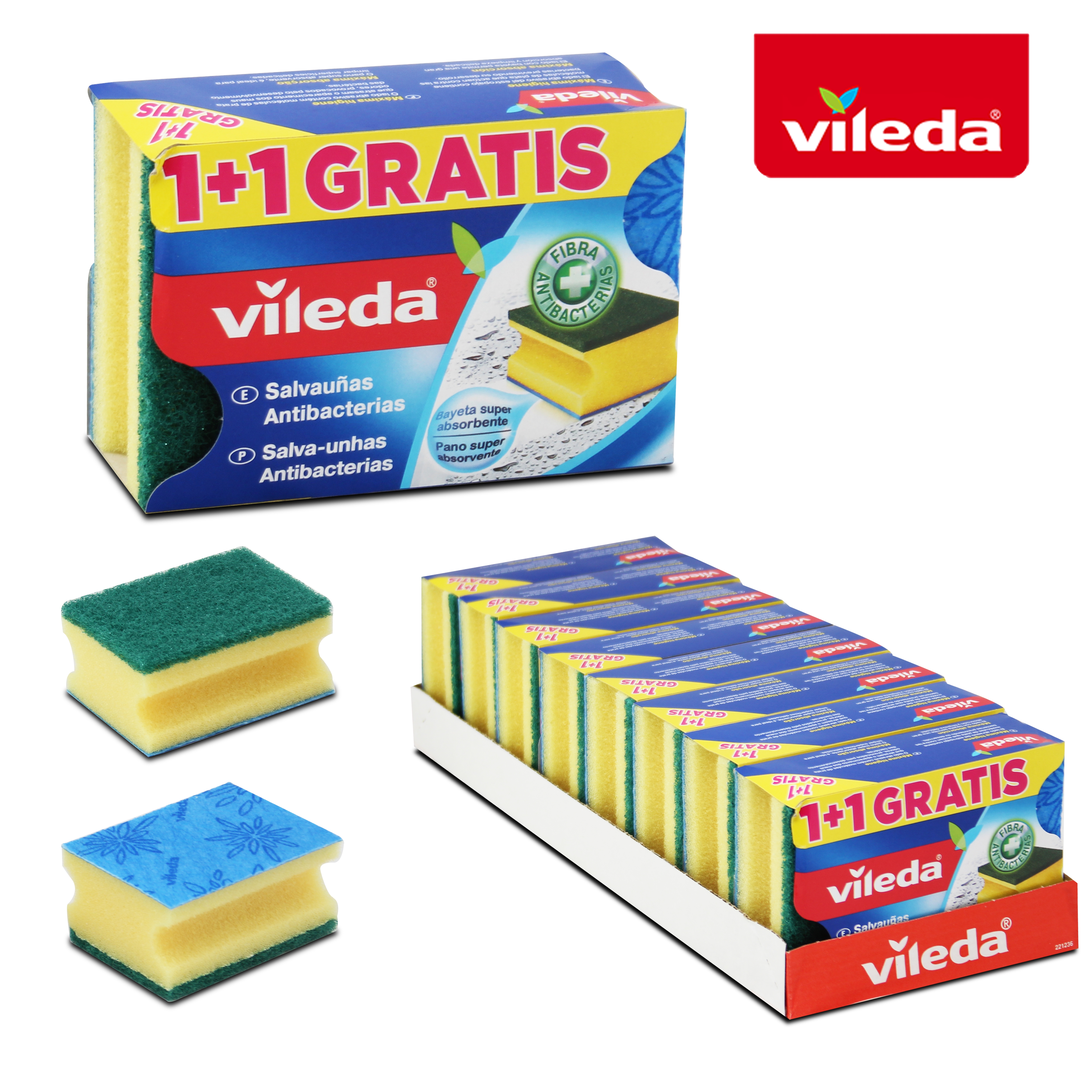 Salvauñas Verde Antibacterias 1 + 1