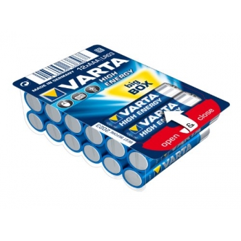 1X12 Varta High Energy Aaa Lr 3 Ready-To-Sell Tray Big Box