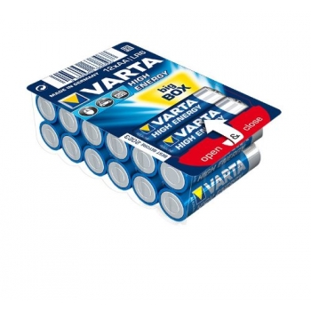 1X12 Varta High Energy Aa Lr 6 Ready-To-Sell Tray Big Box