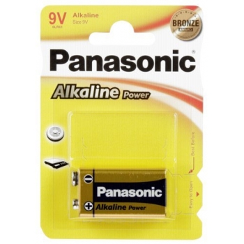 1 Panasonic Alkaline Power 9V-Block