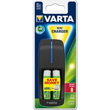 Varta Mini Cargador Incl. 2 Pilas 2100 Mah Mignon Aa