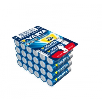 1X24 Varta High Energy Aaa Lr 3 Ready-To-Sell Tray Big Box