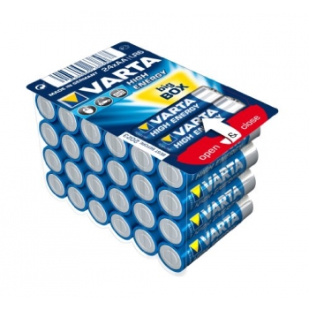 1X24 Varta High Energy Aa Lr 6 Ready-To-Sell Tray Big Box