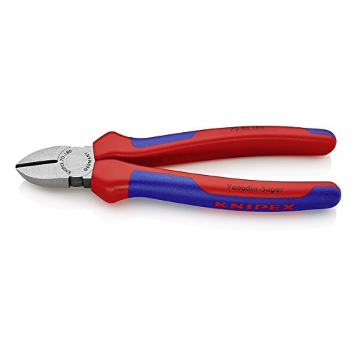 Knipex Seitenschneider Schwarz Atramentiert Poliert 180 Mm