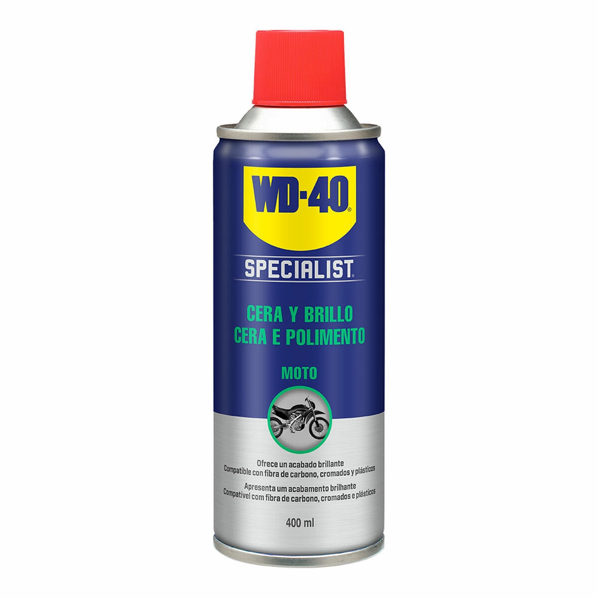 Abrillantador Wd-40 Motocicleta Cera 400 Ml