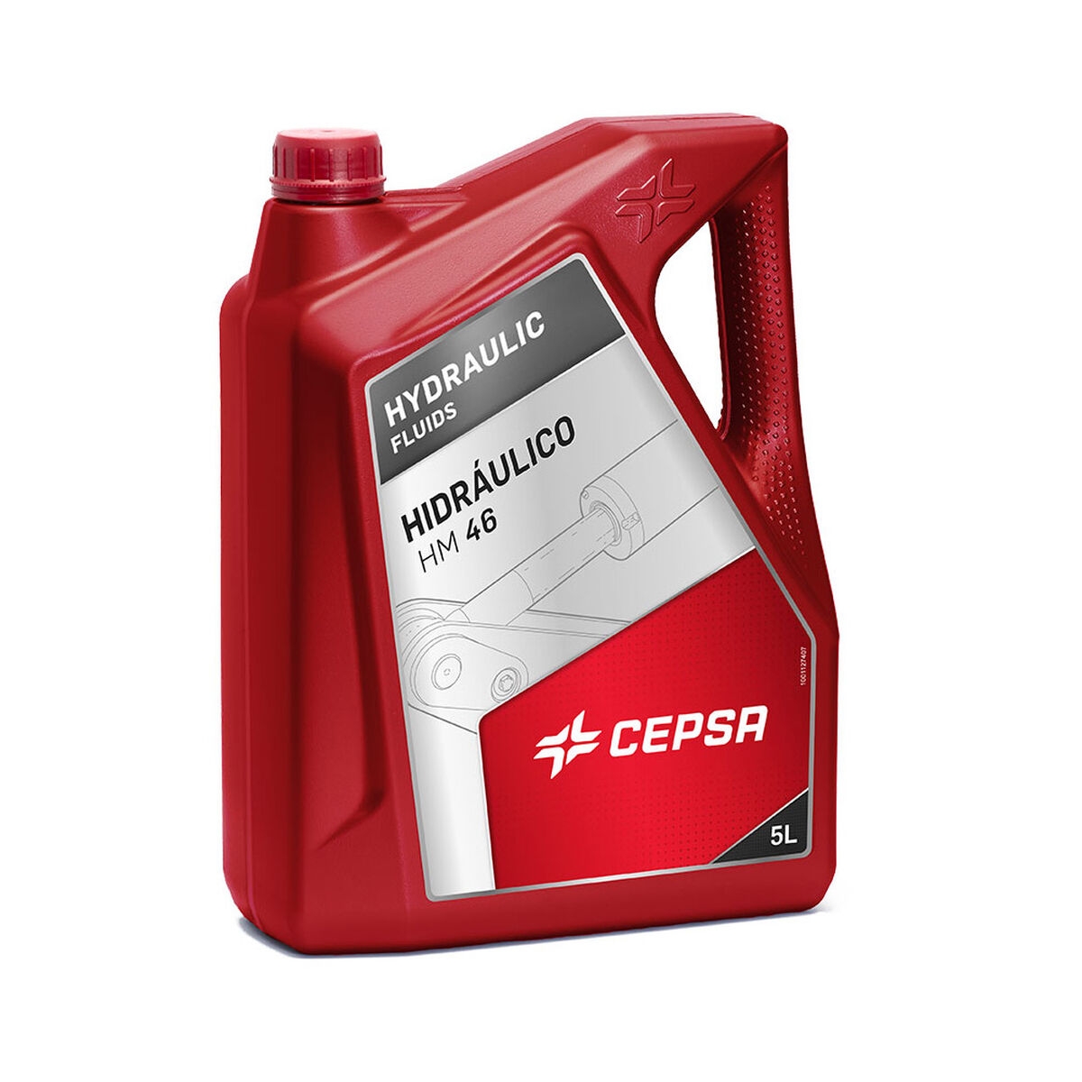 Aceite Lubricante Para Motor Cepsa Hm46 Hidráulico 5 L