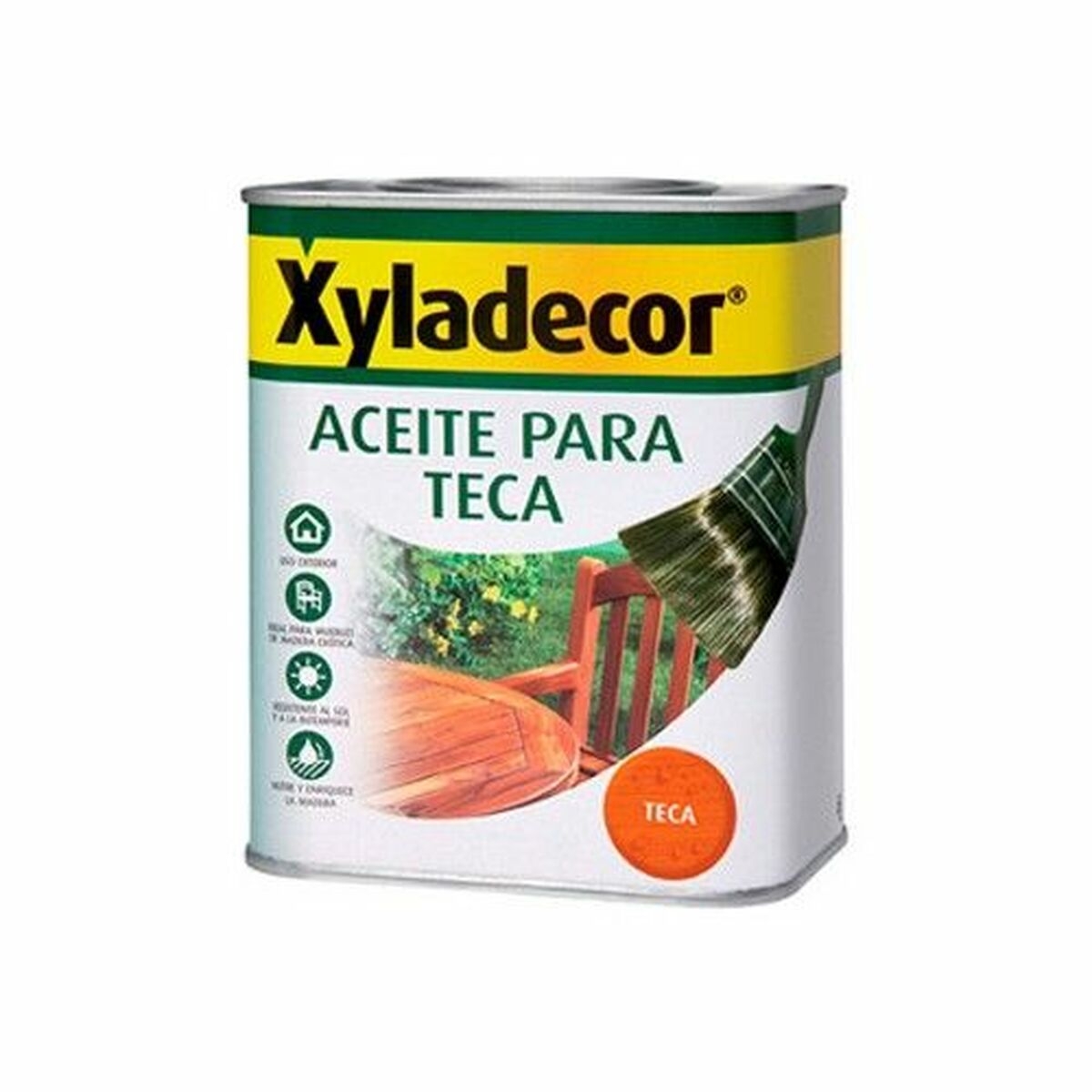 Aceite Para Teca Akzonobel Xyladecor Teca 750 Ml Mate