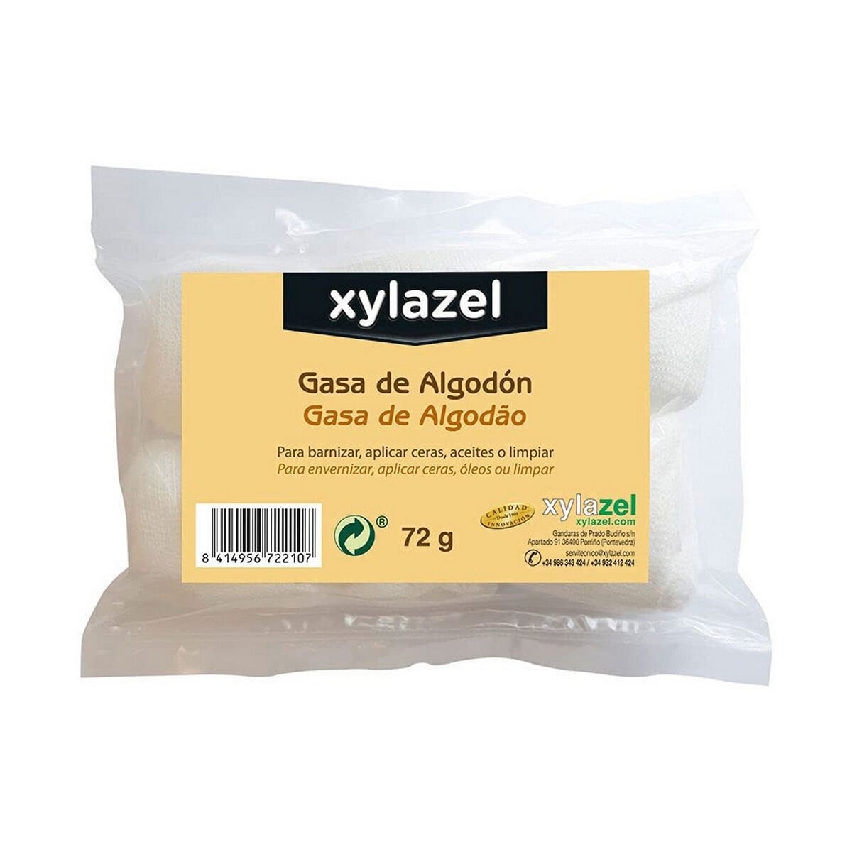 Algodón Xylazel 5398459  Aceite Cera Barniz