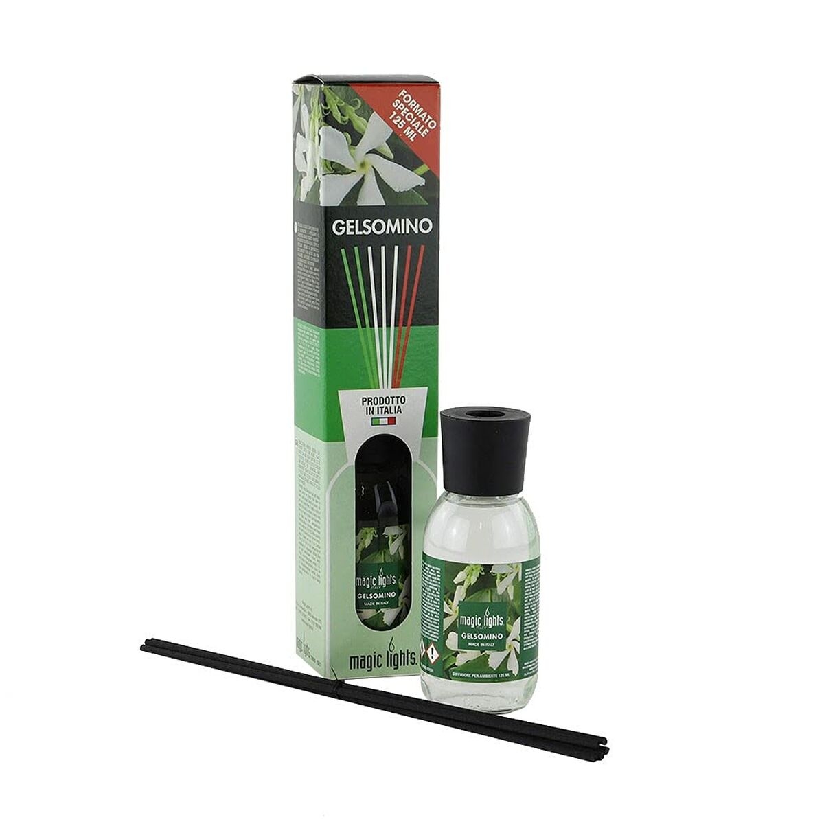 Ambientador Magic Lights Mikado Flores Blancas (125 Ml)