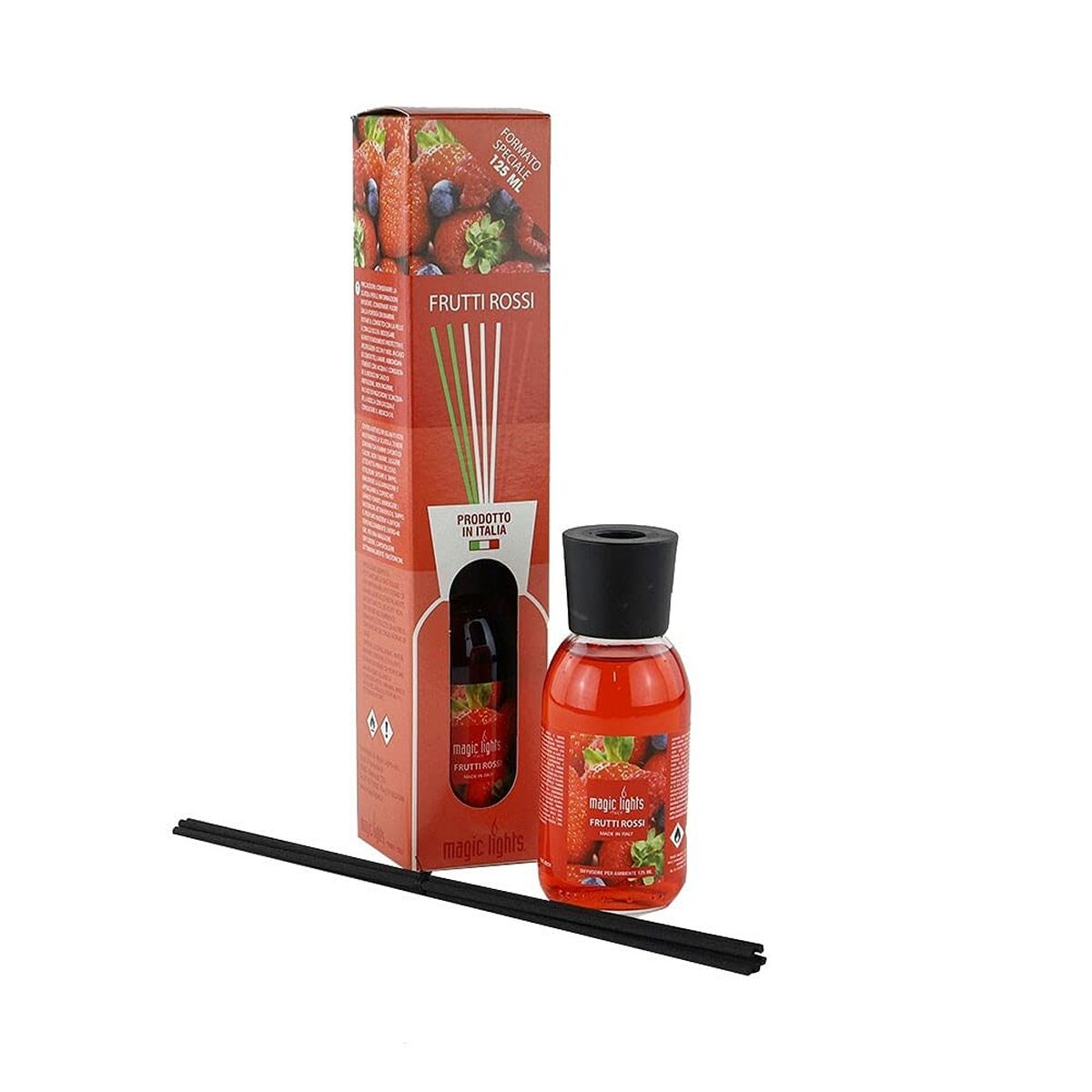 Ambientador Magic Lights Mikado Frutos Rojos (125 Ml)