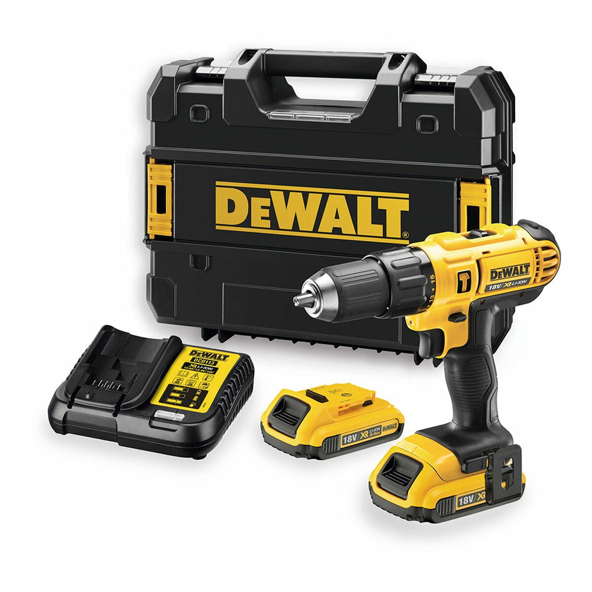 Atornillador Dewalt Dcd776D2T-Qw 18 V