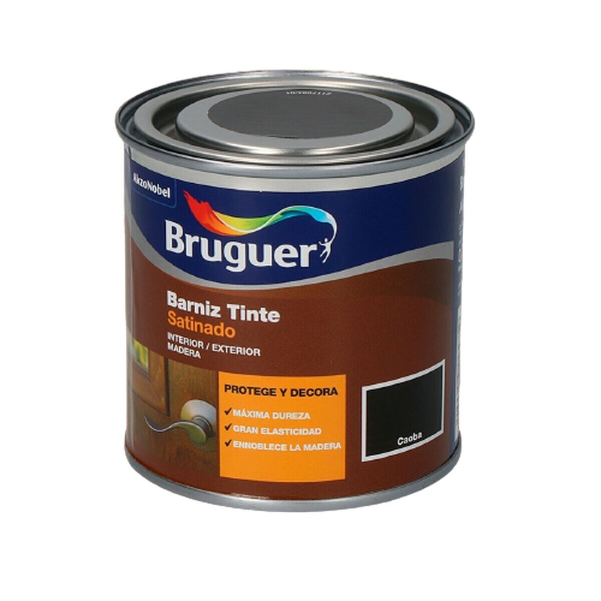 Barniz Bruguer 5160559 Tinte Satinado Caoba 750 Ml