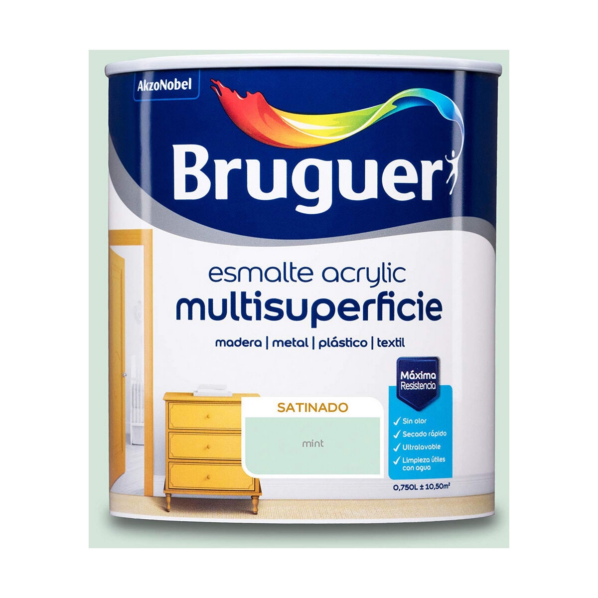 Barniz Bruguer 5298031 750 Ml Esmalte Para Acabados