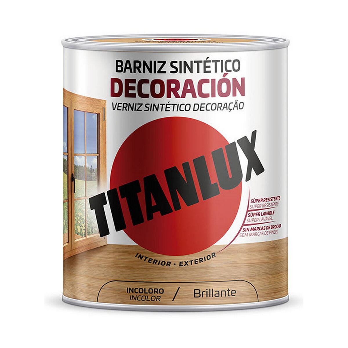 Barniz Sintético Titanlux M10100014 250 Ml Incoloro