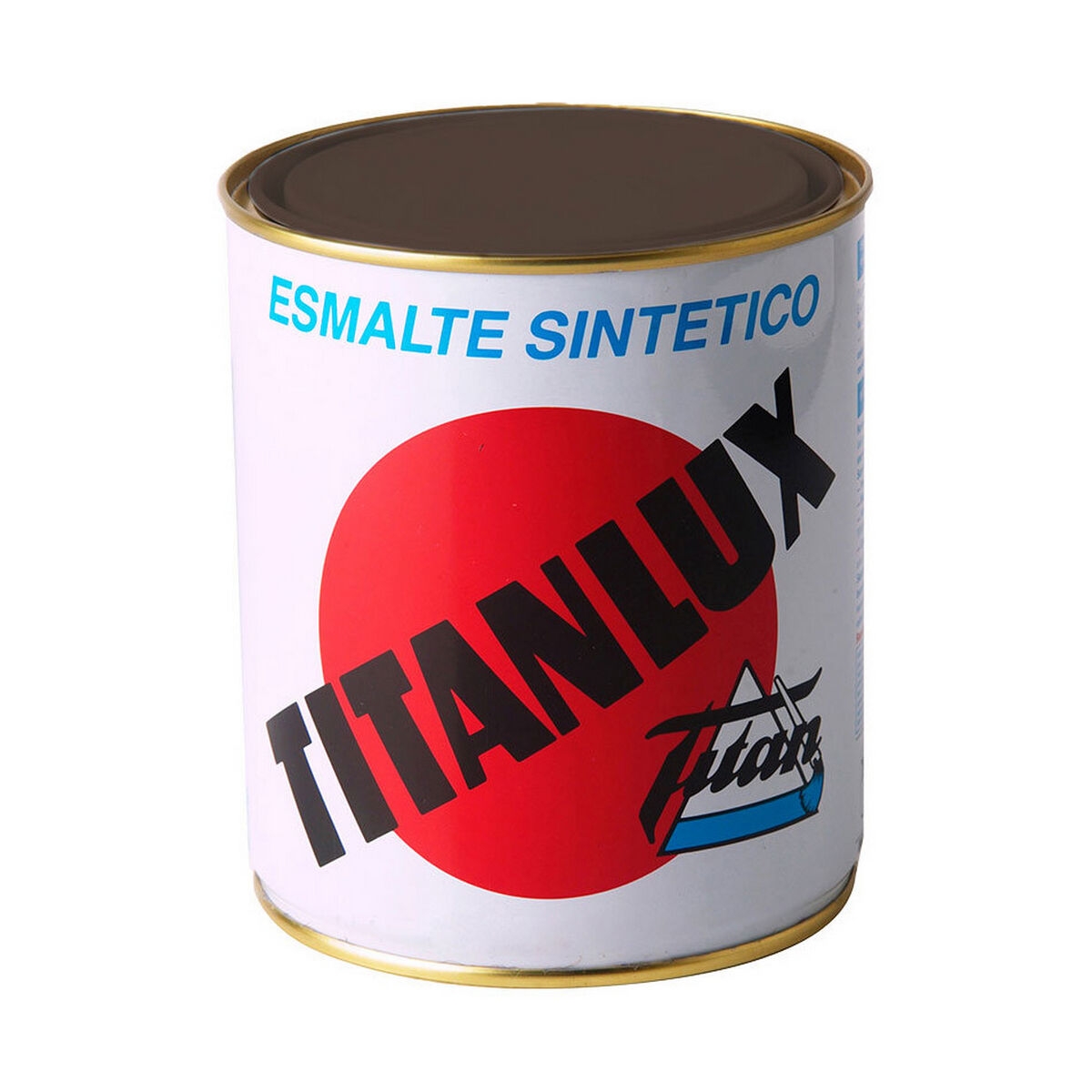 Barniz Titan 001054434 750 Ml Esmalte Para Acabados Tabaco Brillante