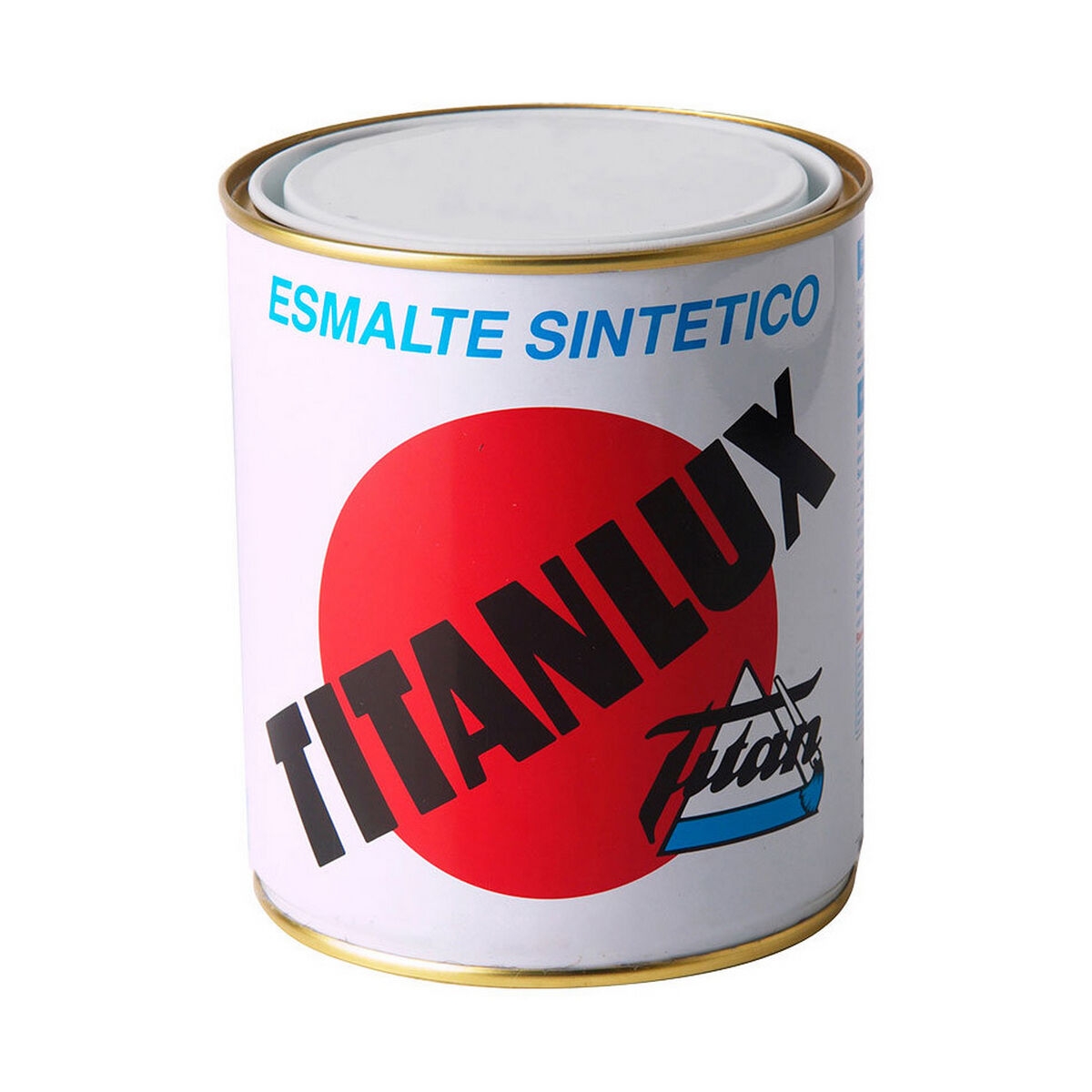 Barniz Titan 001057734 750 Ml Esmalte Para Acabados Blanco