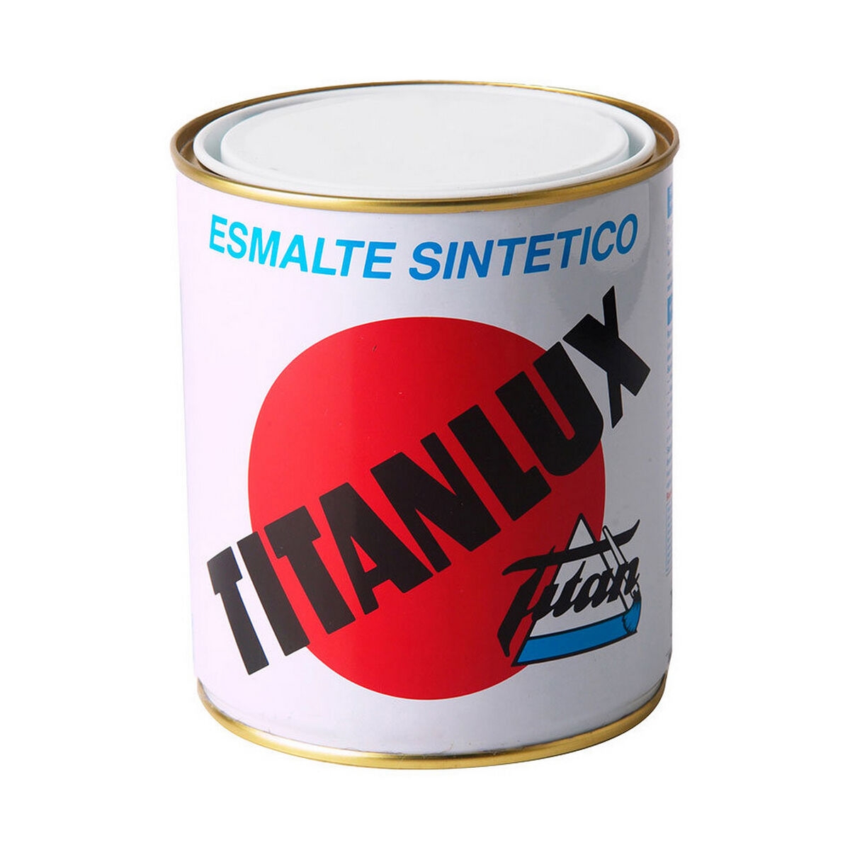 Barniz Titan 001566D34 750 Ml Esmalte Para Acabados Blanco Brillante