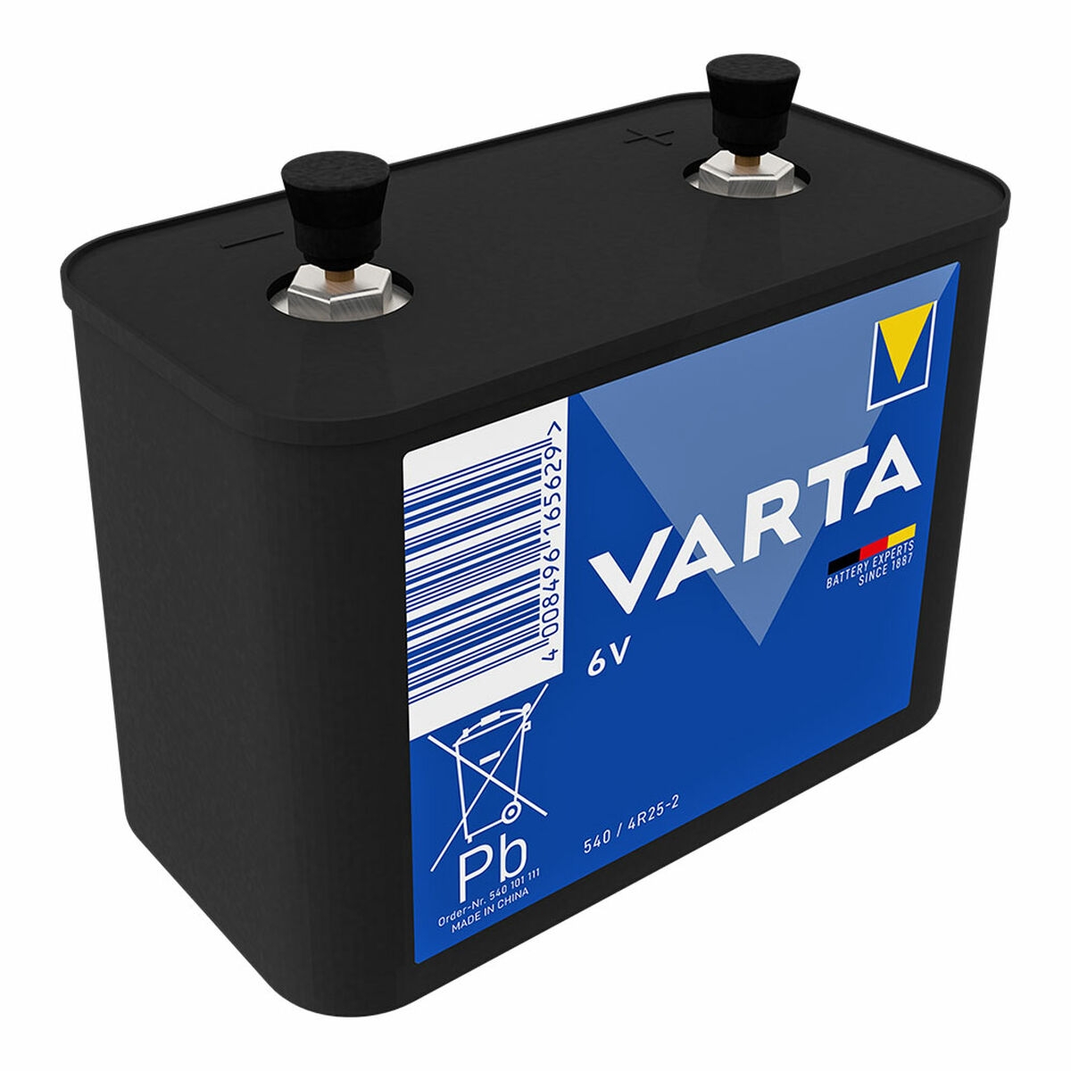 Batería Varta 540 4R25-2Vp Zinc 6 V