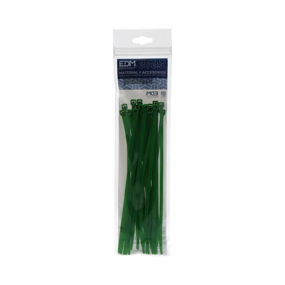 Bridas Nylon Faston 200 X 4,8 Mm Verde 25 Unidades