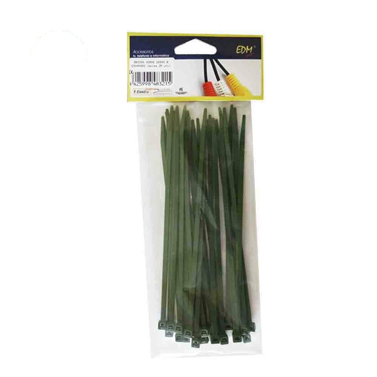 Bridas Nylon Faston Verde 150 X 3,5 Mm 25 Unidades